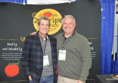 Jon Esformes and Carlos Blanco with Sunripe Certified Brands.